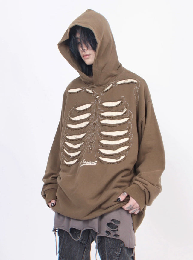 ボーンレイヤーフーディ