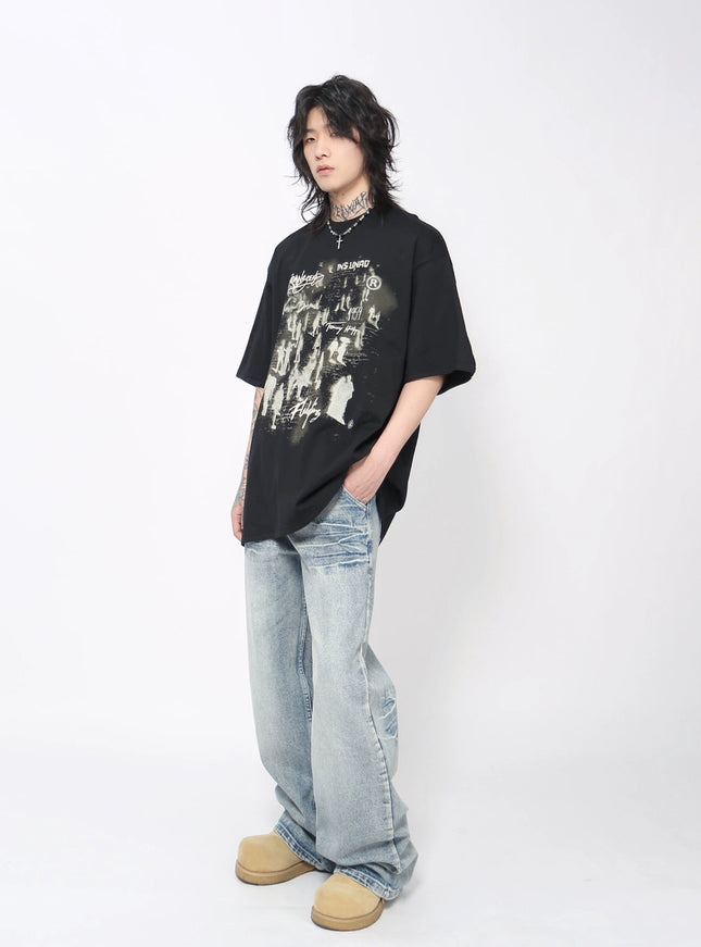 レトロカップルTシャツ
