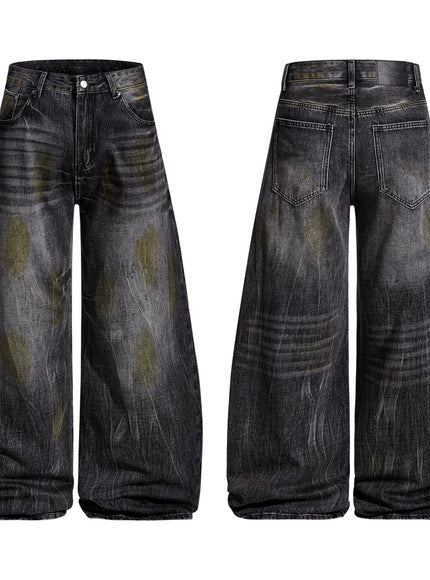 フェードバギーデニムパンツ