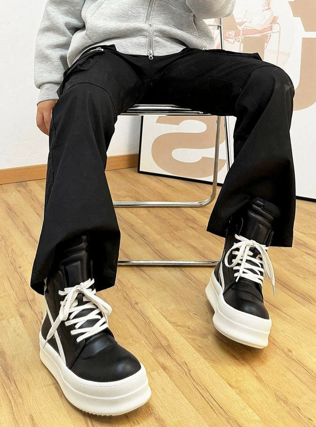 ストリートジップアップスニーカー