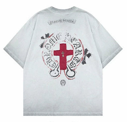 クロスダメージTシャツ