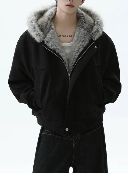 ダークファーショートダウン