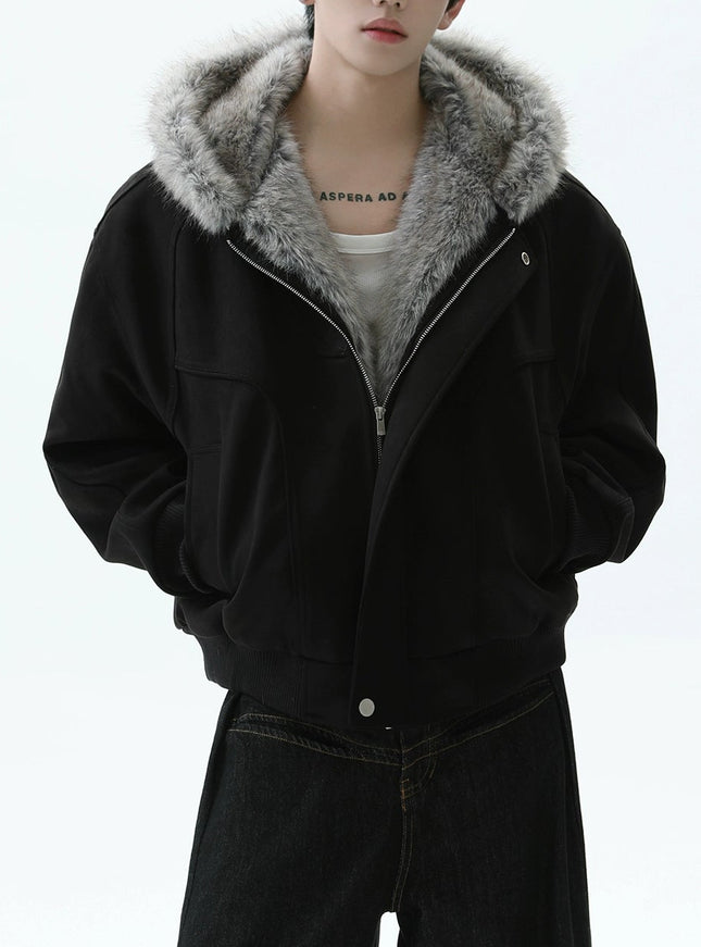 ダークファーショートダウン