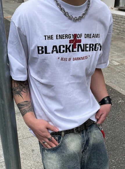 コリアンストリートウォッシュTシャツ