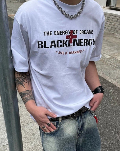コリアンストリートウォッシュTシャツ