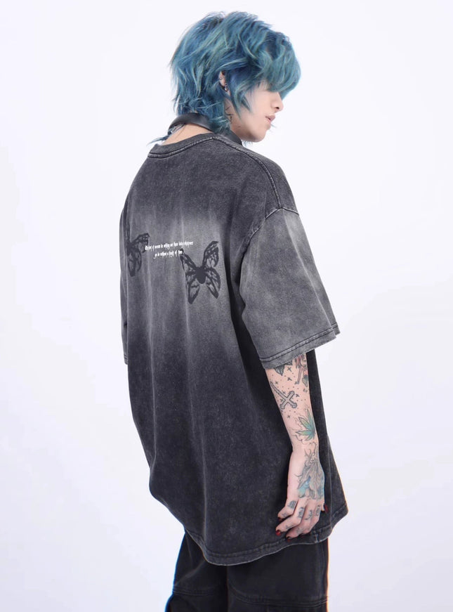 バタフライTシャツ