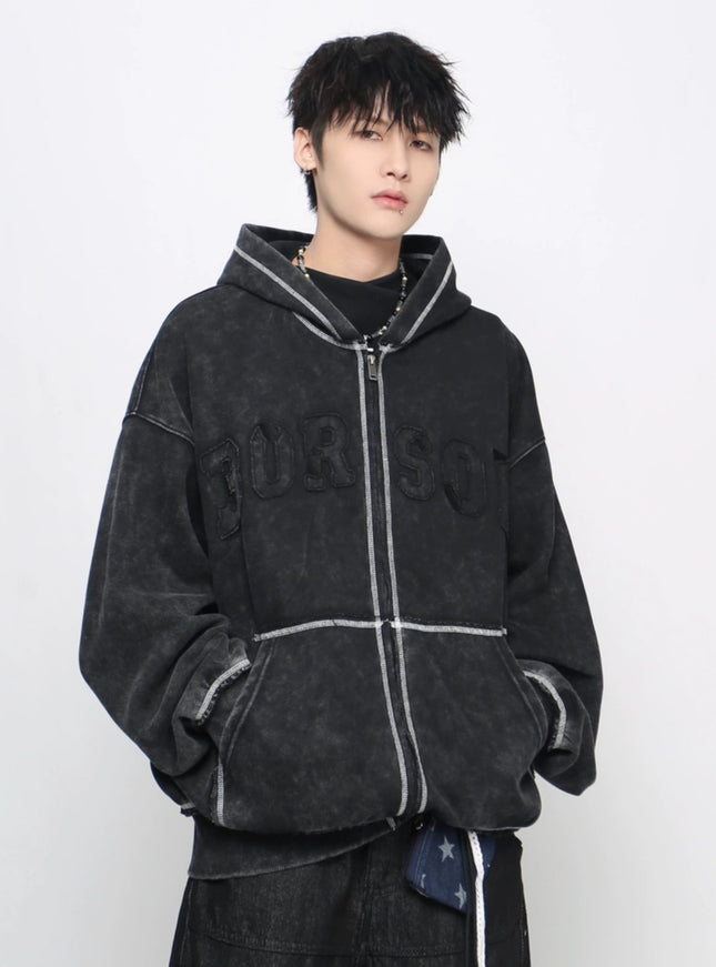 ストリートユースジップパーカー