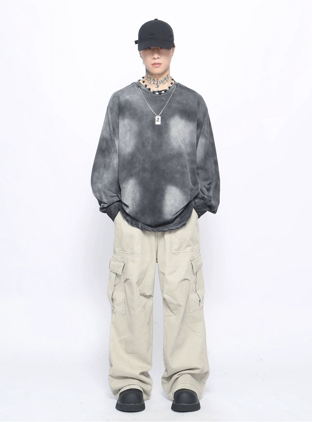 シャドウウォッシュロングT