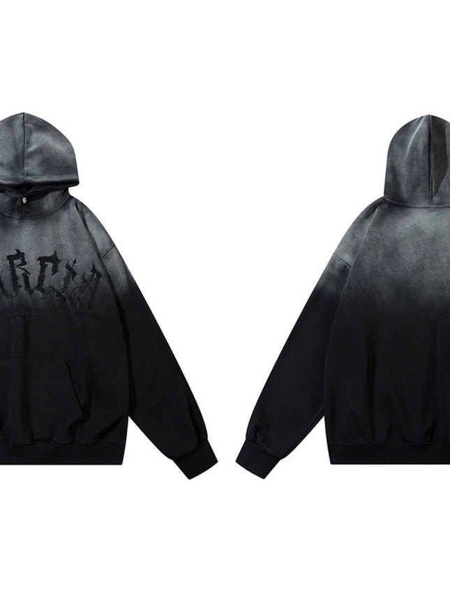 ダークトーングラフィックパーカー