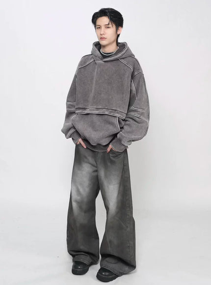 ウォッシュドラインパーカー