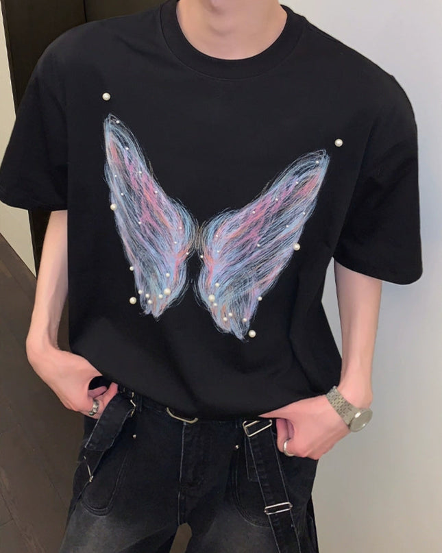 シンプルバタフライTシャツ