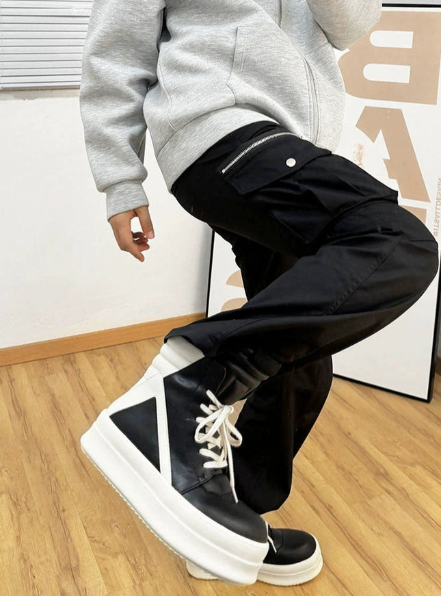 ストリートジップアップスニーカー