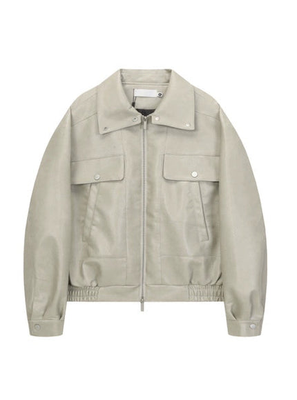 KRストリートレザージャケット