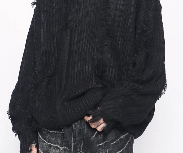 【完売品】ダイリク　フリンジニット フリンジニットスリーブプルオーバー / ニット・セーター