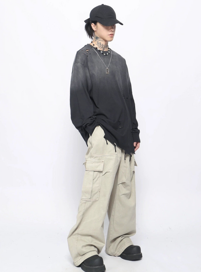 ダークディストレスプルオーバー