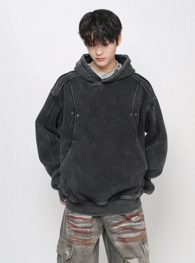 ピグメントステッチフーディ