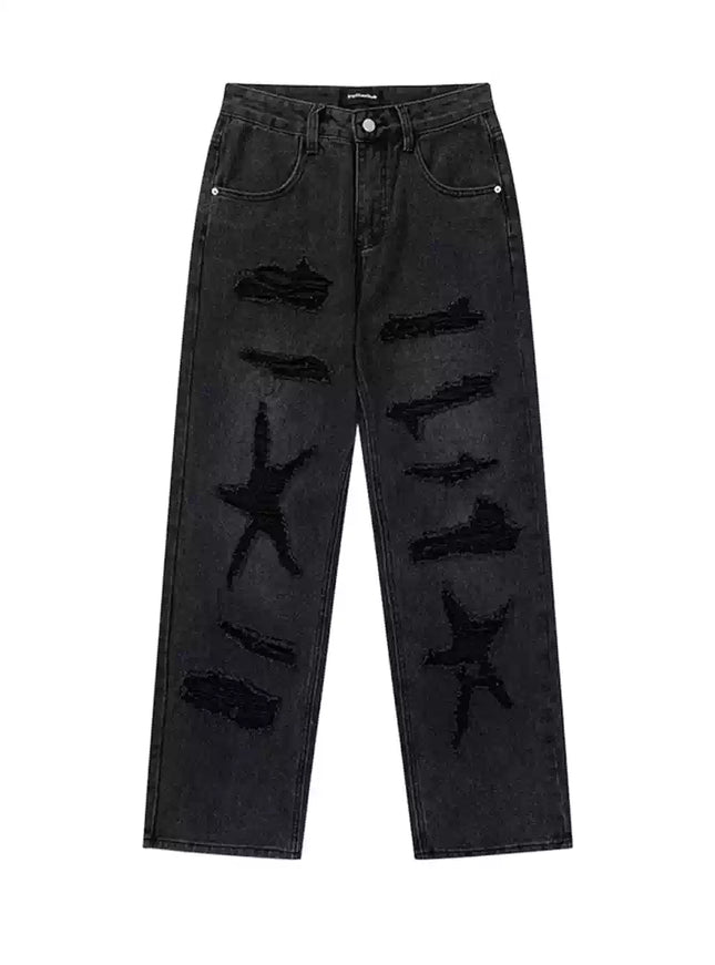 ダメージウォッシュデニム