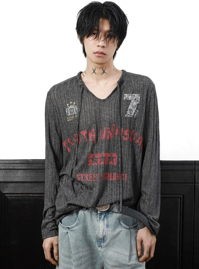 ウォッシュドグランジトップス