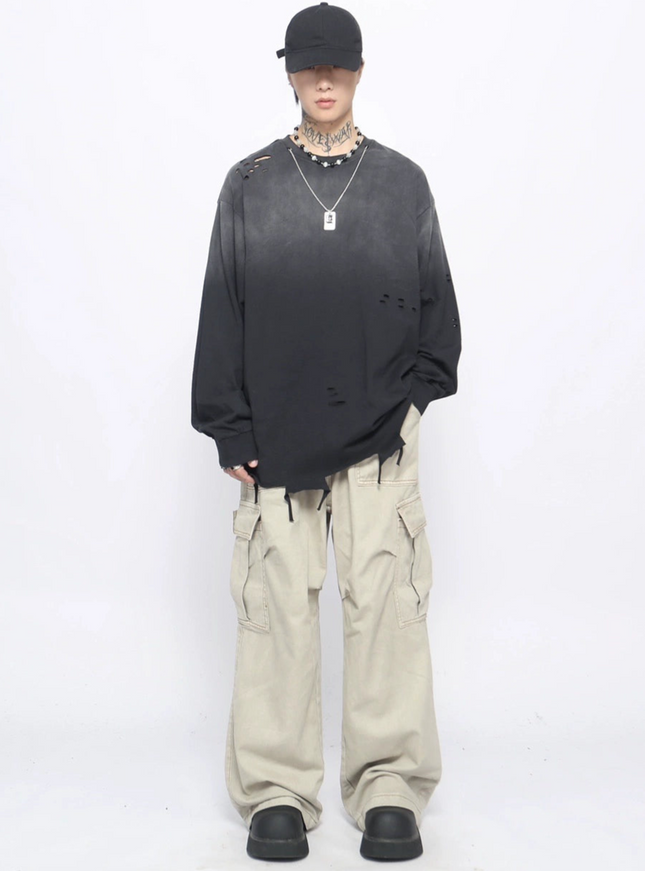 ダークディストレスプルオーバー