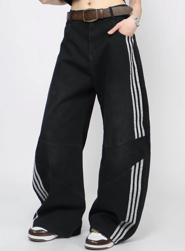 ストリートラインワイドデニム