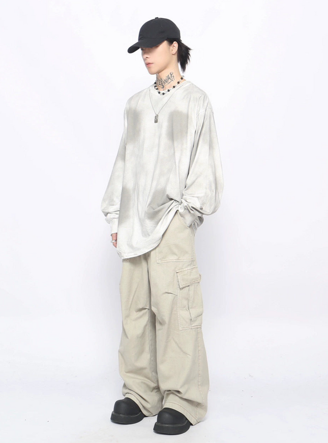 シャドウウォッシュロングT