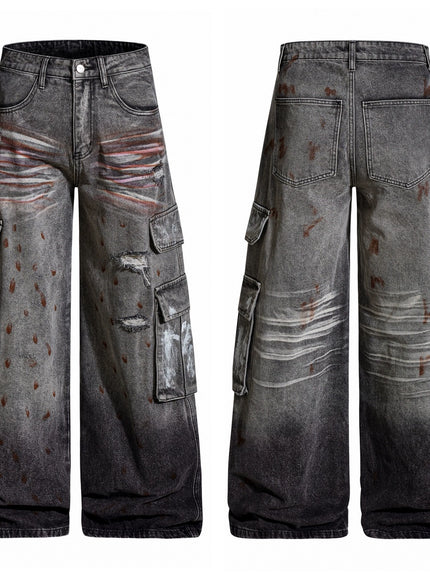 グランジワイドデニム