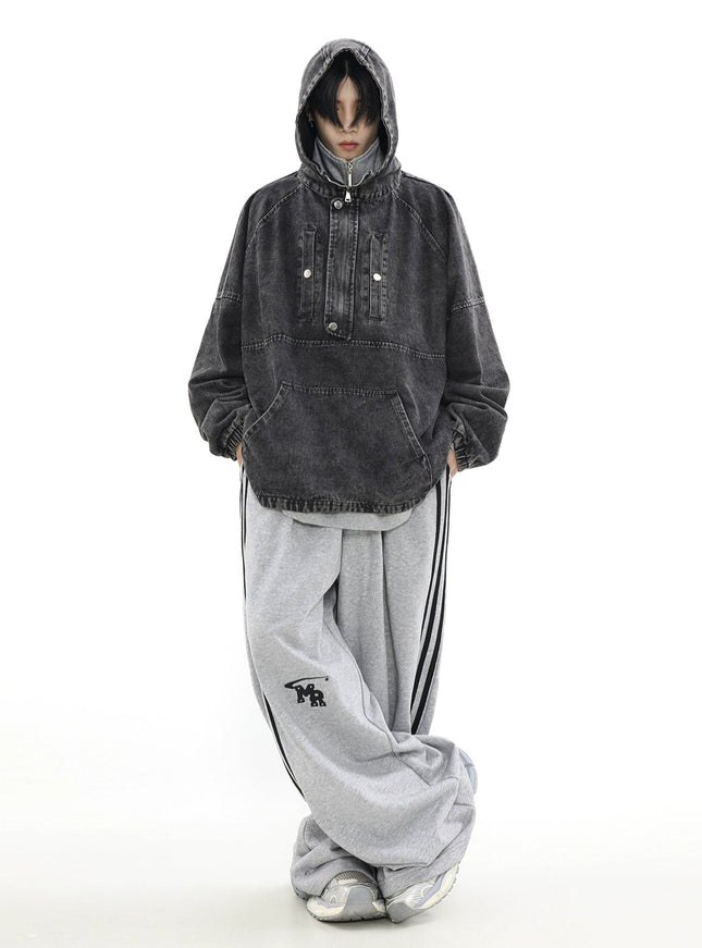 ウォッシュアノラックフーディー