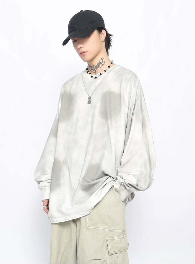 シャドウウォッシュロングT