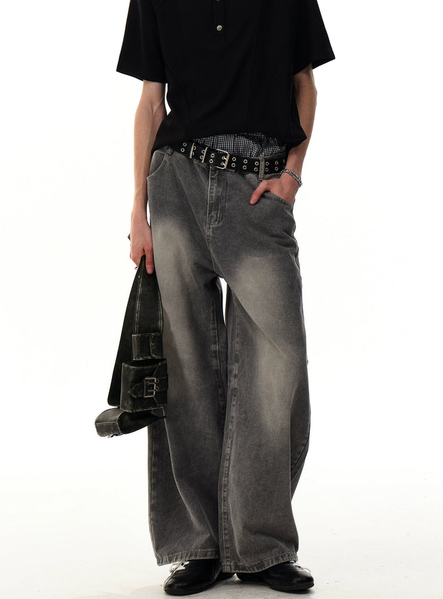 ルーズハンサムワイドデニム
