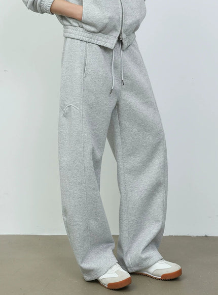 ワイドスウェットパンツ