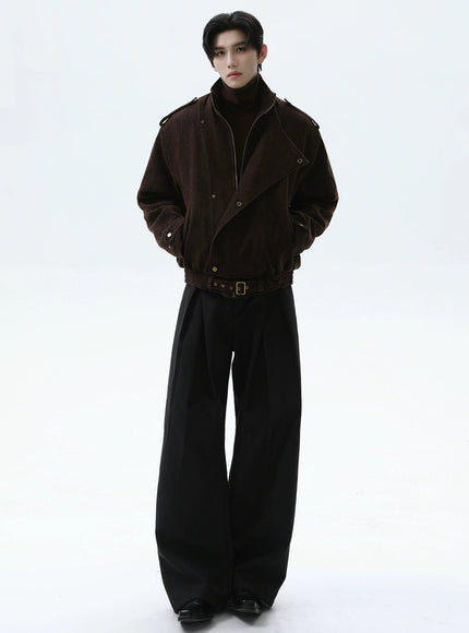 コーデュロイショートジャケット