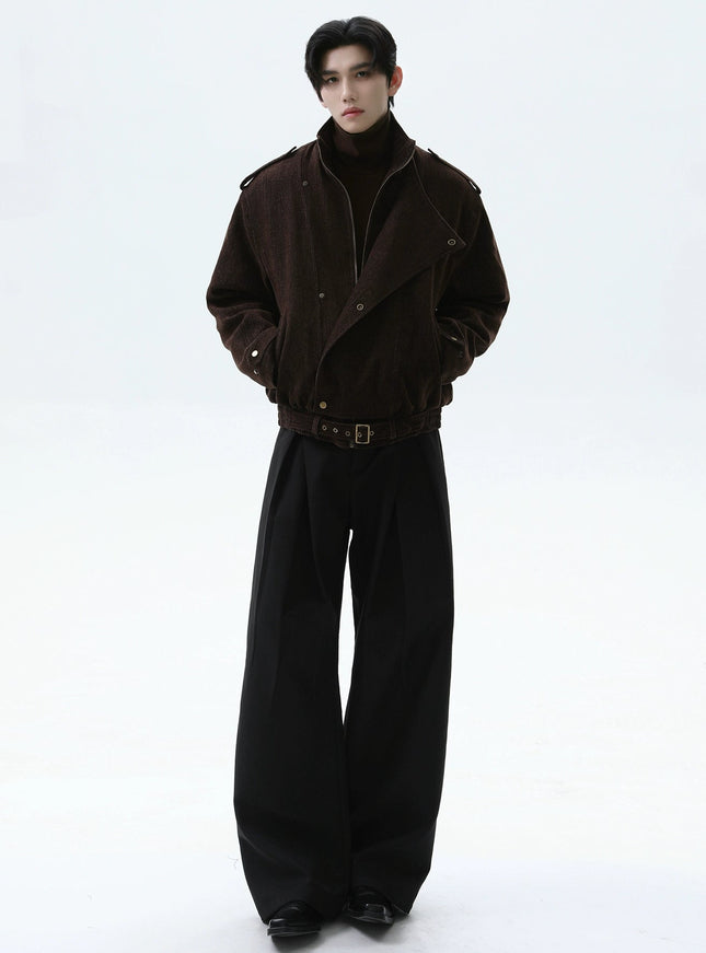 コーデュロイショートジャケット