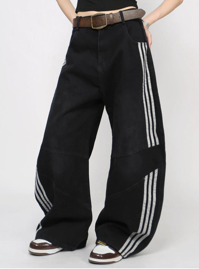 ストリートラインワイドデニム