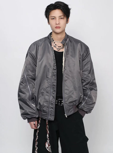 ジッパーショートジャケット