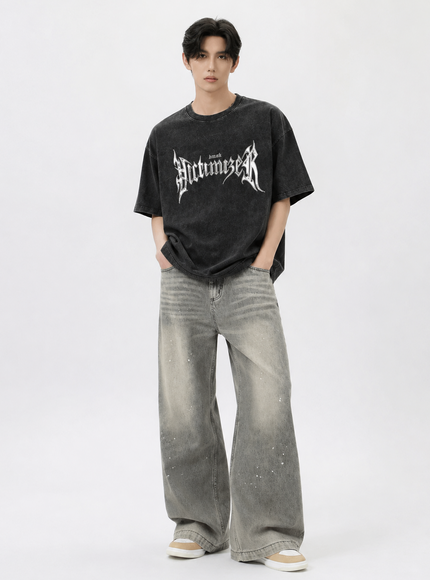 サマーウォッシュレターTシャツ