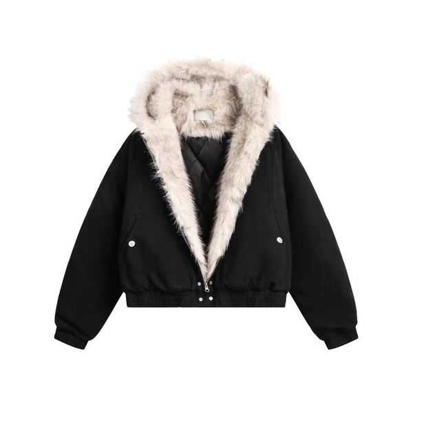 センターファーダウンジャケット