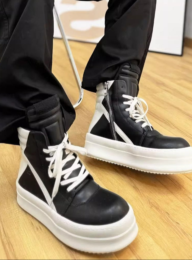 ストリートジップアップスニーカー
