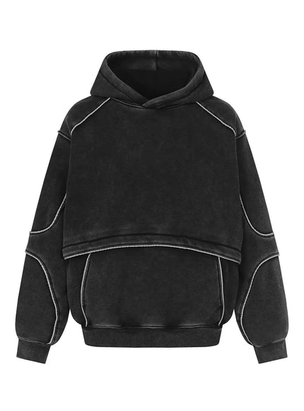 ウォッシュドラインパーカー