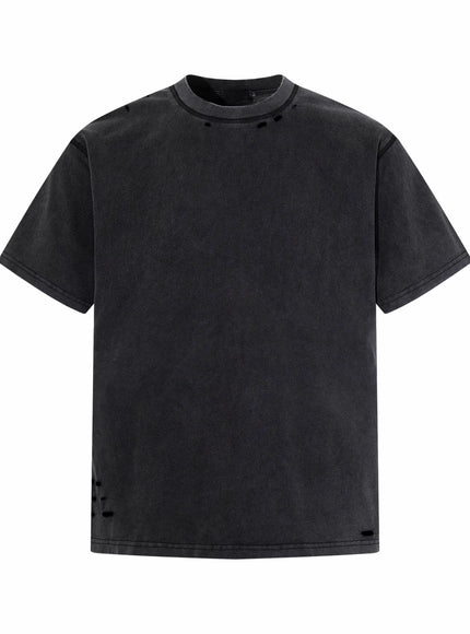 ブラックウォッシュTシャツ