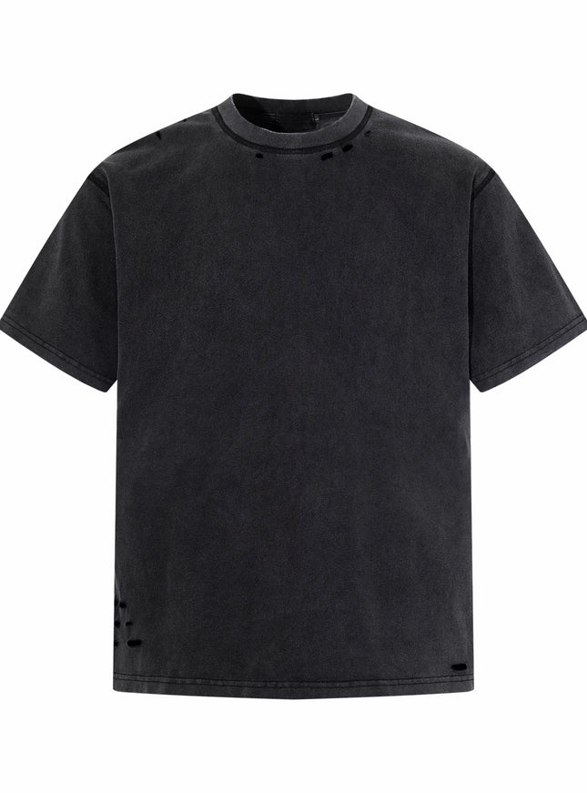 ブラックウォッシュTシャツ