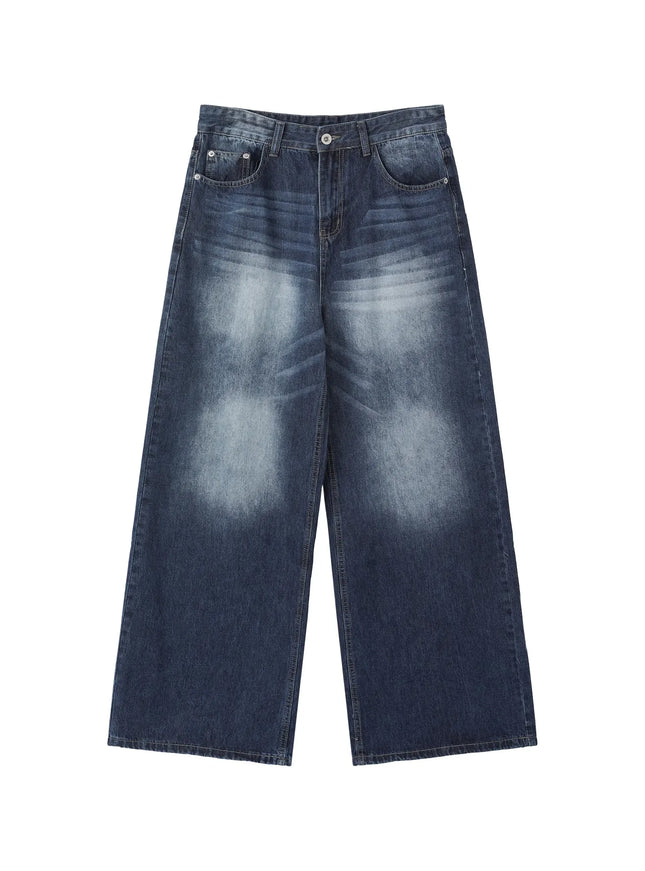 セミフレアウォッシュデニム
